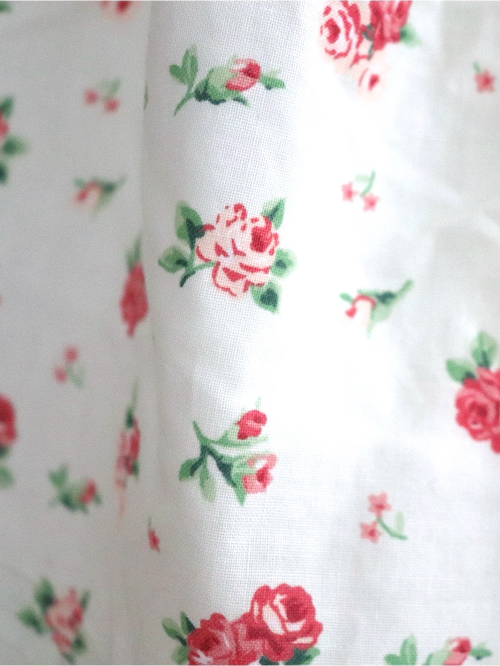 Bonnie Baby New York Vintage Floral Dress White/Green/Red 6-9MO - Picture 8 of 12